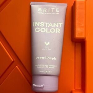 Brite Semi-Permanent Vegan & Cruelty-Free Hair Dye Color, Pastel Purple, 100ml